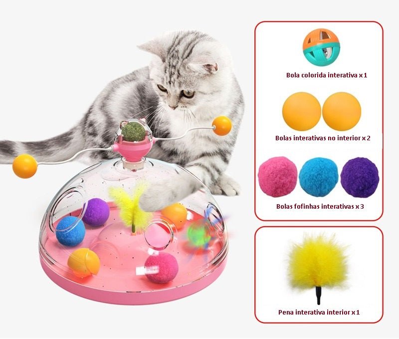Brinquedo Gato, Animal Sounds Fofo Pelúcia Chilrear Catnip Toy Balls